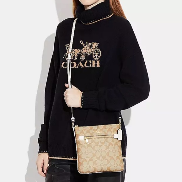 Mini Rowan File Bag In Signature Canvas - Picture 2 of 6